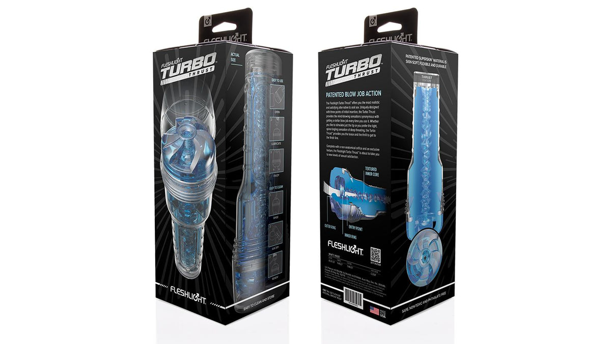 Fleshlight Turbo - Blue Ice Texture Thrust