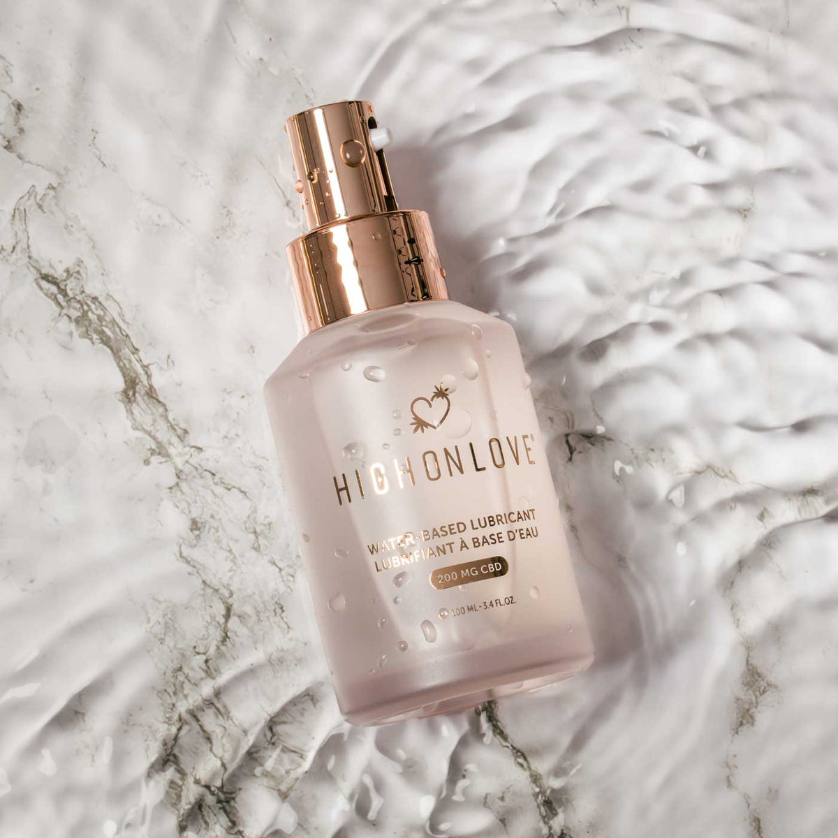 High On Love - Water-Based Lubricant with 200mg of CBD
